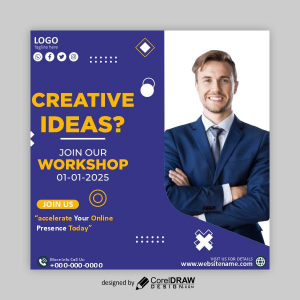 Creative Marketing  poster vector design