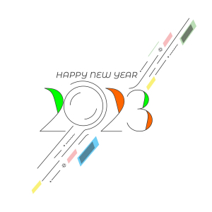 New Year Geometric Graph Download Free from CorelDraw Design