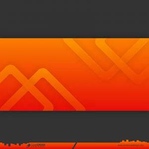 Abstract minimal orange background with geometric CDR free