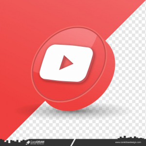 youtube logo icon isolated Free Vector