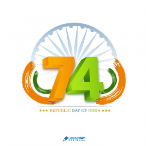 74 Republic Day Concept Indian Flag With Background