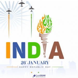 INDIAN republic day premium vector background