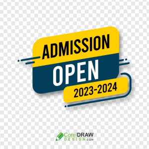 Admission Open Tag Abstract School College Coaching Clipart PNG Transparent Image, Free Download, Vector File, Coreldraw Design