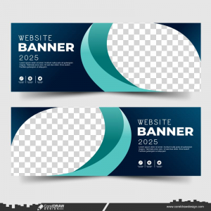 Web Banner Design Free Vector dwl