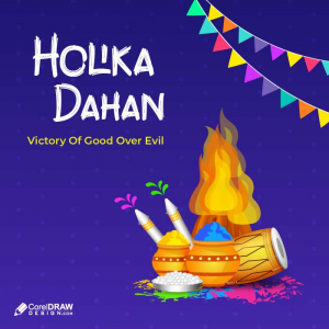 Colorful Indian Festival holi colors elegant background wishes card