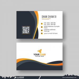 Layout Business Card Design Free Vector CDR