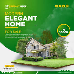 House Property Sale Template Free CDR