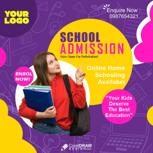 School And Coaching Admission Vector Baneer And Poster Design Download For Free