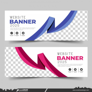 Corporate Website Colorfull Banner Design dwl CDR Free