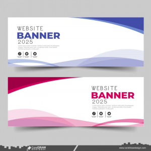 Corporate Website Colorfull Banner dwl CDR Free
