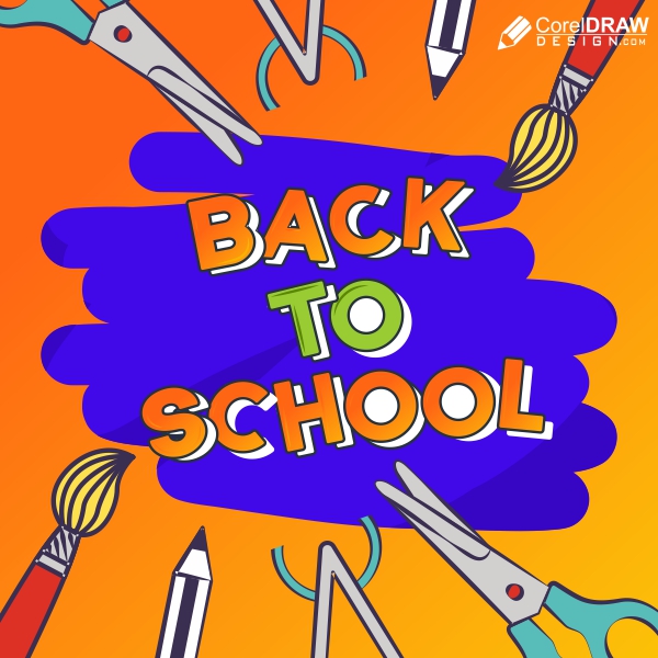 Back to school instagram posts Banner And Poster Vector Design Download For Free