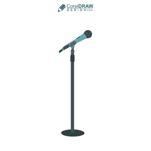 karaoke Mic Vector Design Download For Free With Cdr And Eps File