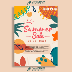Cool Summer Sale Banner Flyer Instagram And Social media Post Vector Design Download For Free