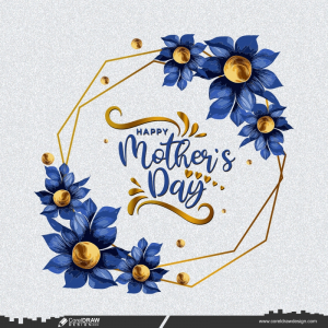 mothers day template dwl free vector design