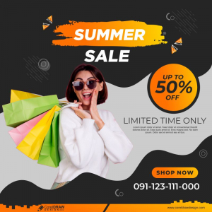  new summer sale template design cdr free 2023 dwl