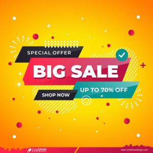 Special Offer Sale Banner Poster Template