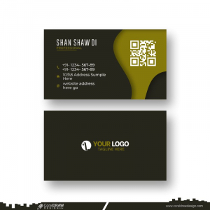 Luxury Business Card Design Vector CDR Free