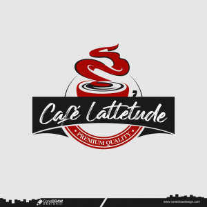 Café Logo Design Template Free CDR Free