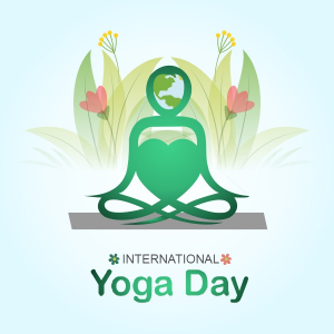 International Yoga Day Poster Vector Design Download For Free