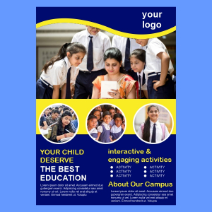 Indian School Banner And Poster Template Design Download For Free