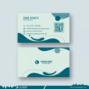 Business Card Design Vector CDR download free