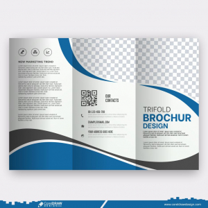 trifold brochure and flyer template premium design cdr