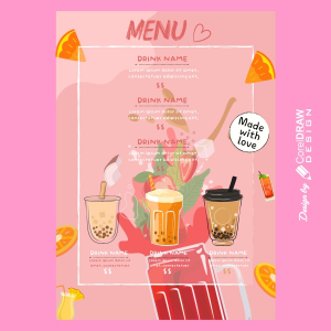 Juice shop Shakes and Drink menu templates flat classical  Vector design Download For Free