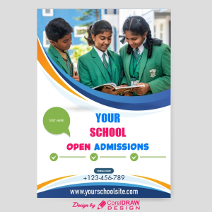 School Admission Open Banner And Poster Vector Design Download For Free