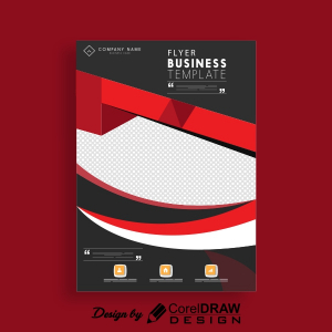 Free Corporate Business Vector Flyer Template Design Download For Free With Cdr File
