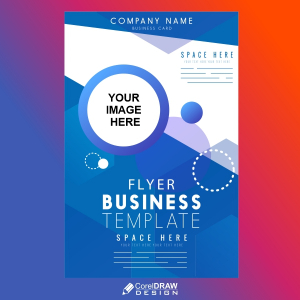 Corporate Company Flyer Vector template Design Download For Free
