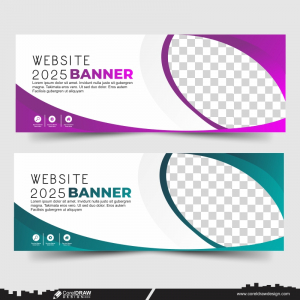 web banner design cdr download