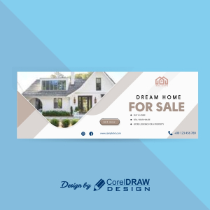 Morden House Sale Website Banner Vector Template Design Download For Free