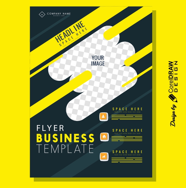  Corporate Company Flyer Vector template Design Download For Free