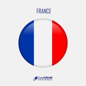 Abstract france italy national flag colorful emblem vector