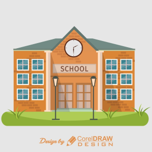 School Vector Download For Free With Cdr File And Eps