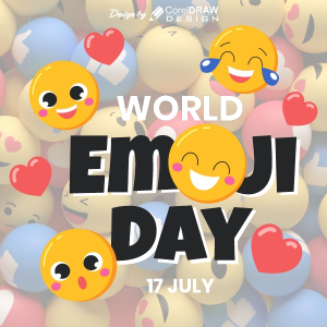 World Emoji Day Vector Background Design Download For Free