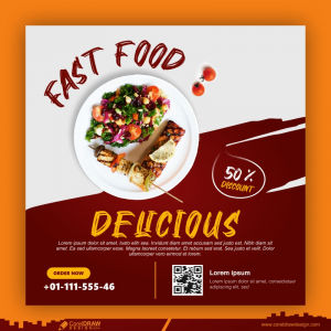 Food Banner Template Vector Download cdr