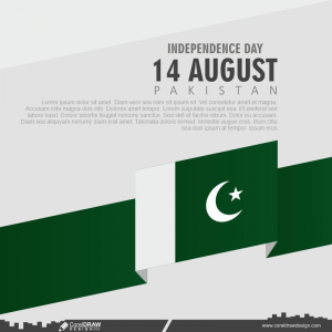 14 August Pakistan Flag Independence Day