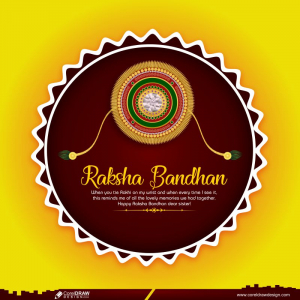 raksha bandhan template Premium