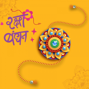 Happy Raksha Bandhan greeting Vector design Download For Free With Cdr file