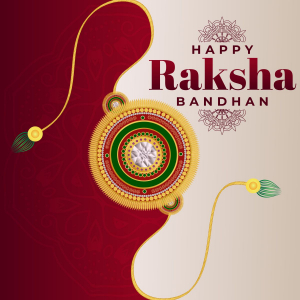 happy Raksha Bandhan vector design download for free