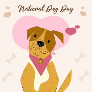 National Dog Day Vector Design Download For Free With Cdr File