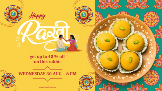 Rakshabandhan Sweets Sales Poster Banner Vector Design Download For Free