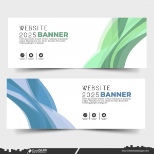web banner design download vector cdr