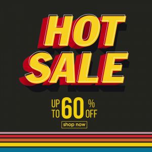 Colorful Hot Sale Promotional Vector Design Download For Free 2023