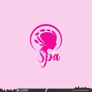 spa logo design cdr template