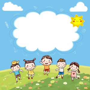 happy children's day background vector design download for free