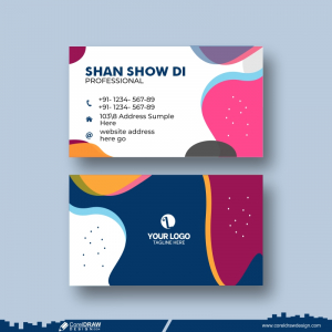 Illustrations business card design