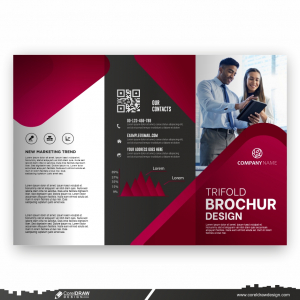 vector brochure design your business cdr