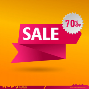 Colorfull Sale Text Sale Background Vector